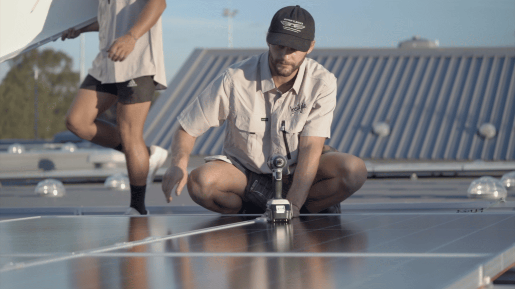 Solar system installers in Instyle Solar uniform_16