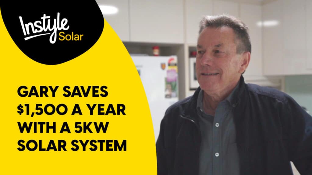 Gary saves with Instyle Solar System